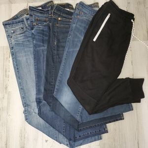 28x32 Men's American Eagle Jeans & Medium Joggers